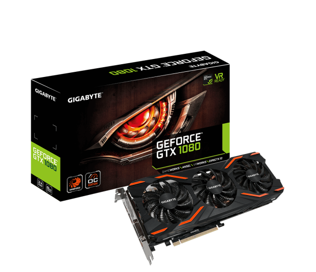 GIGABYTE GeForce GTX 1080 WF 8GB DDR5 256BIT DVI/HDMI/HDCP - 317373 - zdjęcie 2